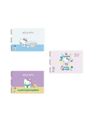 Keskin Color Hello Kitty And Friends 17x25 Cm Spiralli Resim Defteri 15 Yp 300115-13