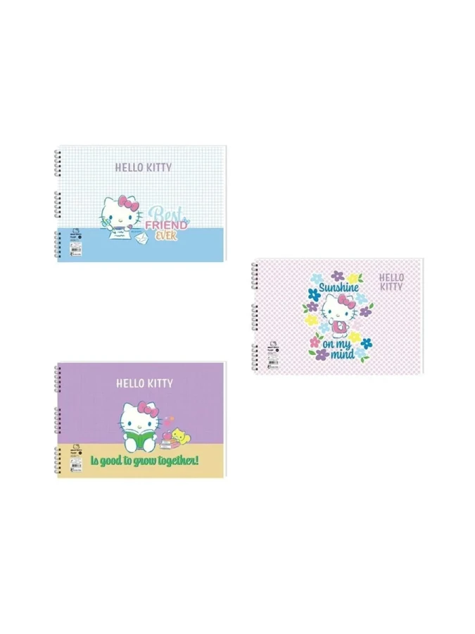 Keskin Color Hello Kitty And Friends 17x25 Cm Spiralli Resim Defteri 15 Yp 300115-13