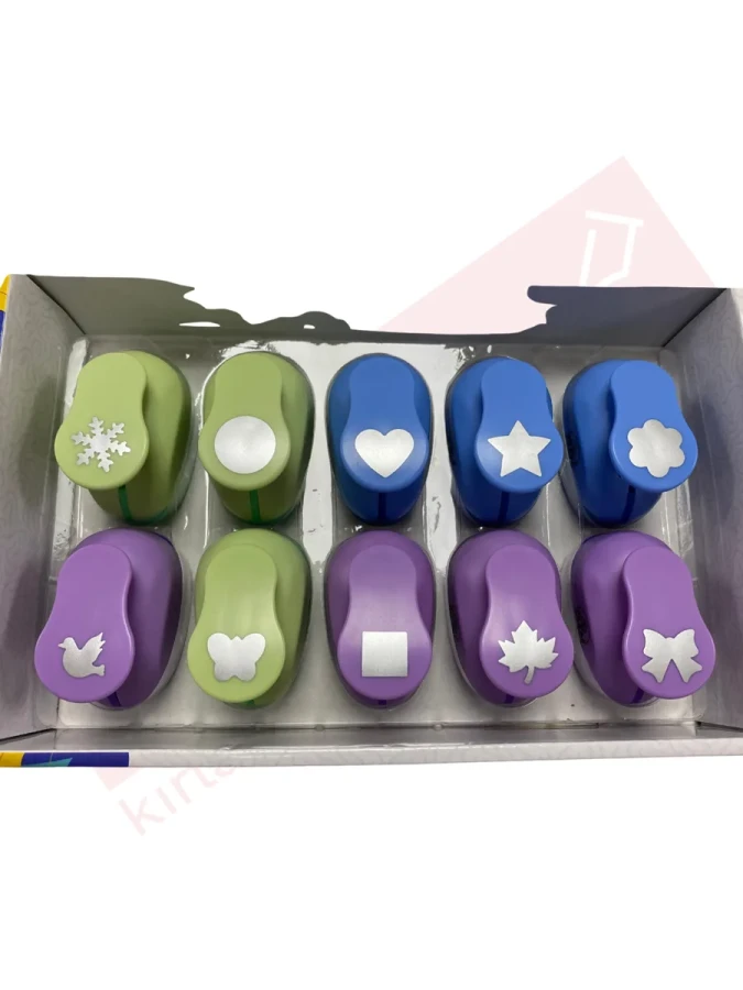 Bubu 1" Şekilli Delgeç Karışık Desenler Bubu00020
