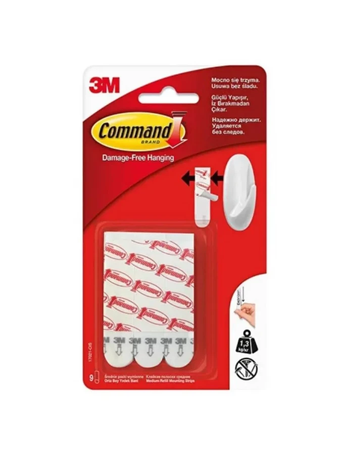 3m Command Orta Boy Yedek Bant 17021-cıs
