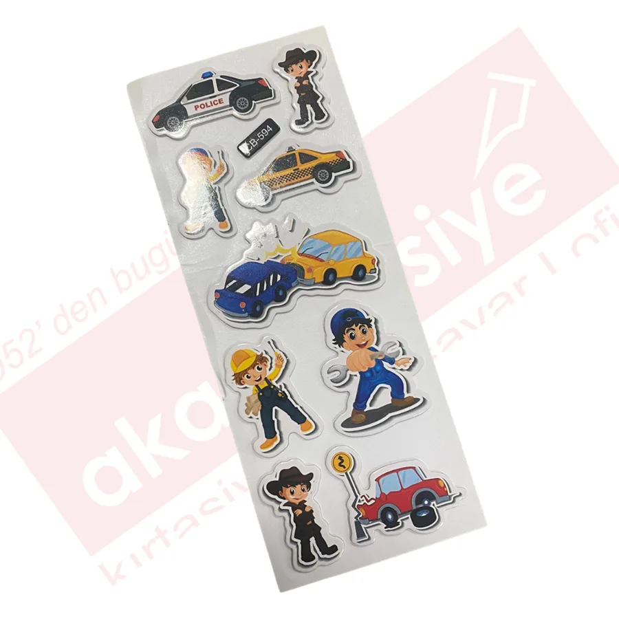 Ticon Puffy Sticker 427180