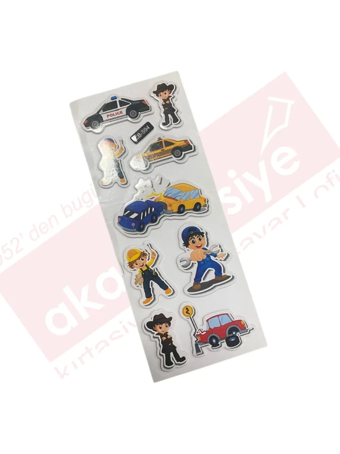 Ticon Puffy Sticker 427180