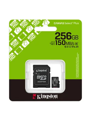 Kingston Sdcs3 256gb Microsd V10 Hafıza Kartı