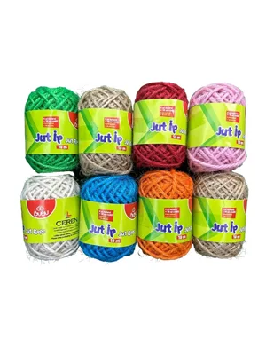 Bubu 10mt Jüt İp (kendir) Renkli Kı0003