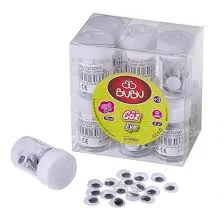 Bubu 12 Mm 8 Gr Oynar Göz Siyah Gz0003