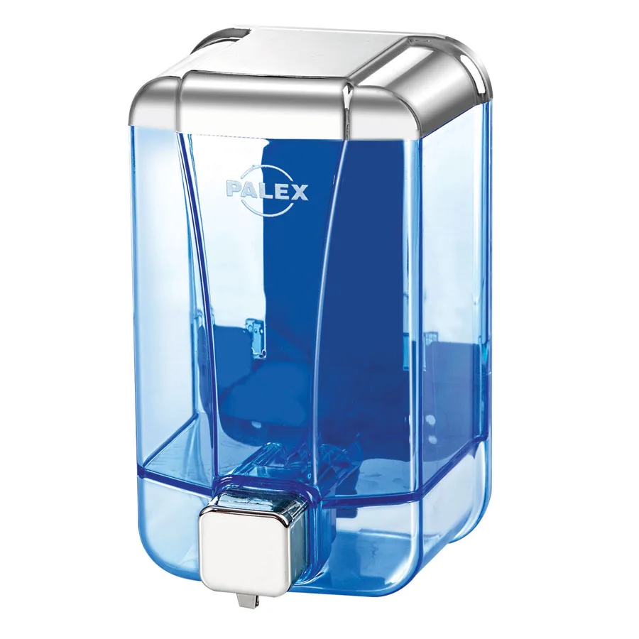 Palex 1000 Cc Sıvı Sabun Dispenseri Şeffaf-krom 3430-2