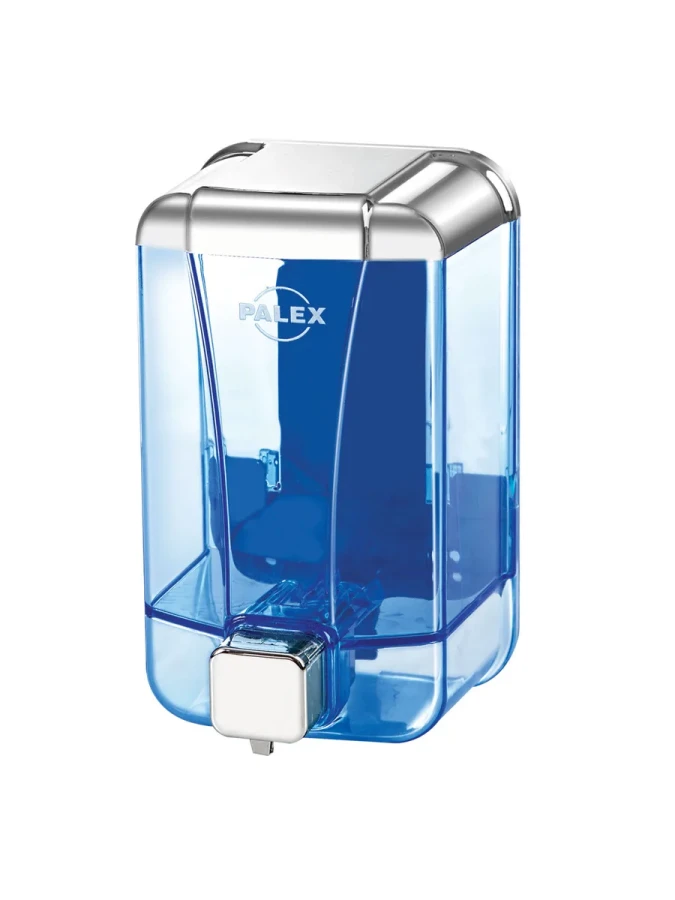 Palex 1000 Cc Sıvı Sabun Dispenseri Şeffaf-krom 3430-2