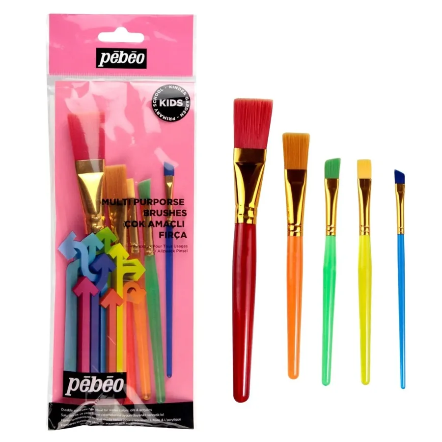 Pebeo Kids Fırça Seti 5"li Set-kids