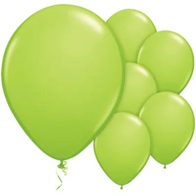 Nedi Düz Renk Balon 10"lu Açık Yeşil 12977