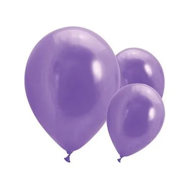 Nedi Metalik Balon 10"lu Metalik Koyu Mor 12965