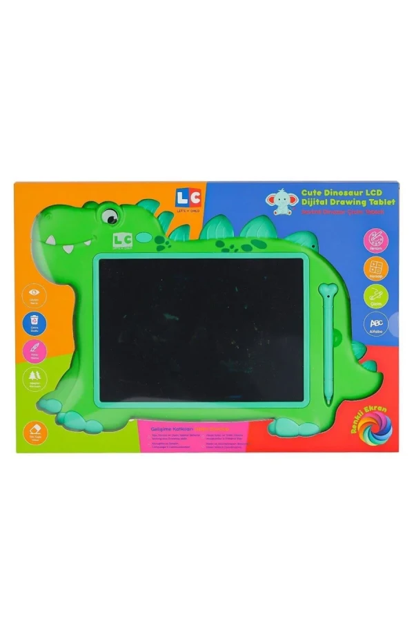 Enfal Let's Be Child 10" Lcd Sevimli Dinazor Dijital Çizim Tableti Lc-31068