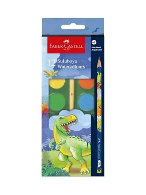 Faber Castell Unicorn Suluboya 12 Li+1 Kurşun Kalem 5292000003