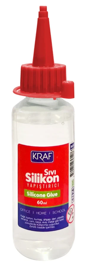 Kraf 60 Ml Sıvı Silikon Yapıştırıcı 802g