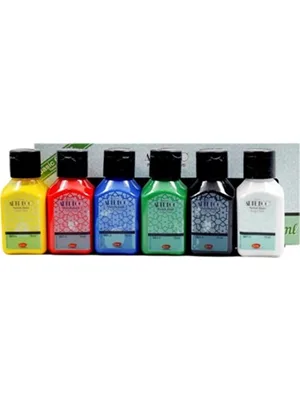 Artdeco Kids 50 Ml Parmak Boyası 6 Renk ( Temel Renkler) Y-118f-as1