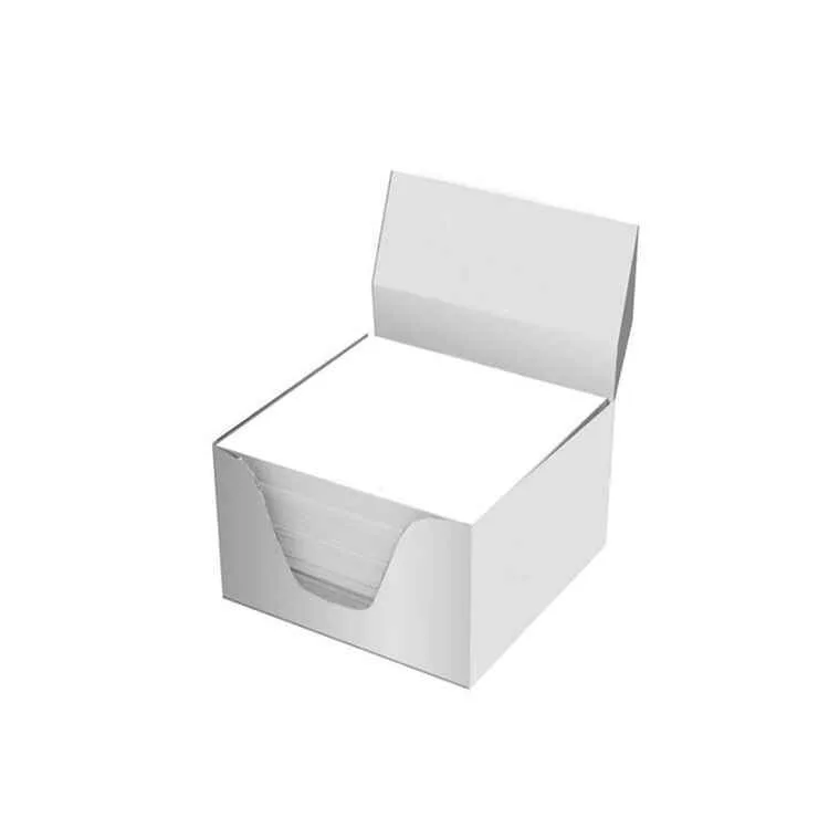 Elma 8x8 Cm Küp Blok Beyaz