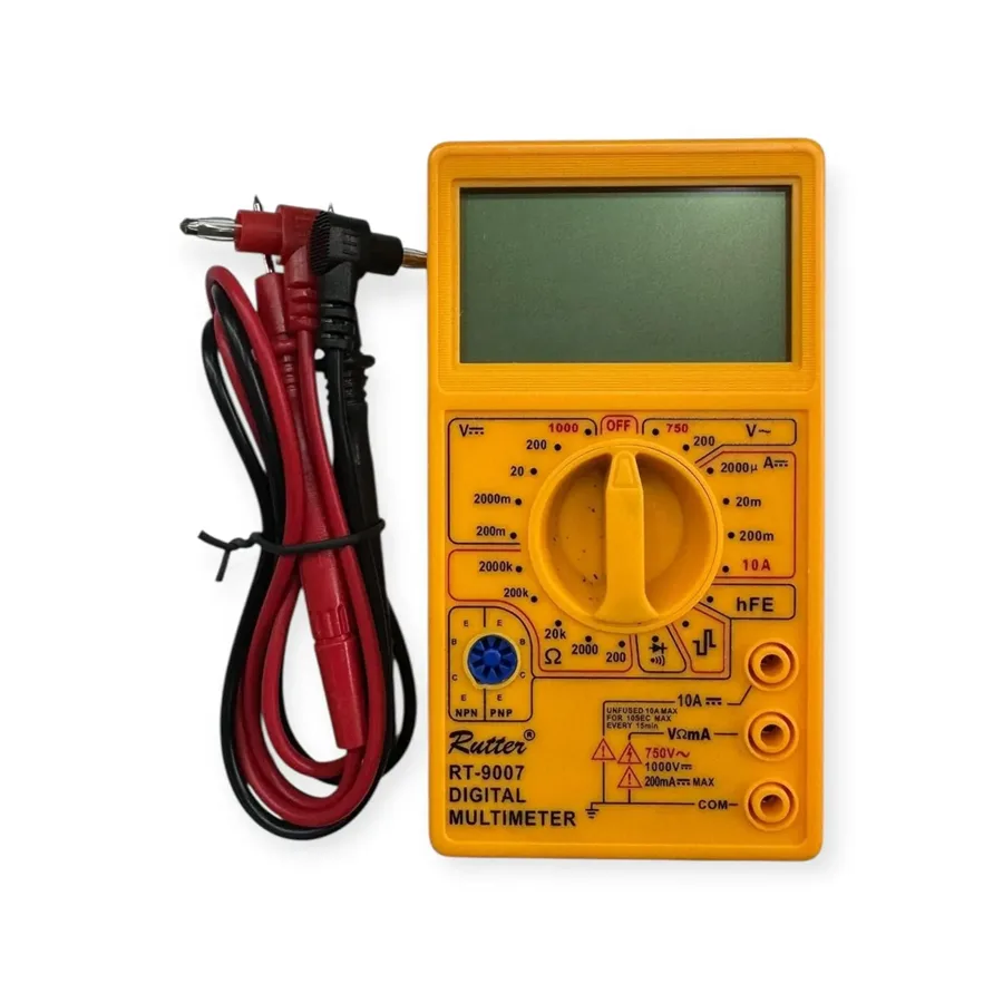 Rutter Rt-9005 Voltaj Ölçüm Multimetre Cihazı