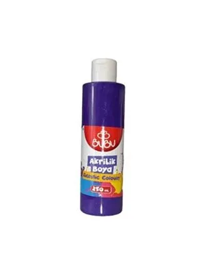 Bubu 250 Ml Akrilik Boya Beyaz Akr011