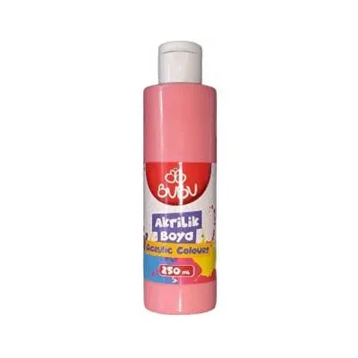 Bubu 250 Ml Akrilik Boya Pembe Akr012