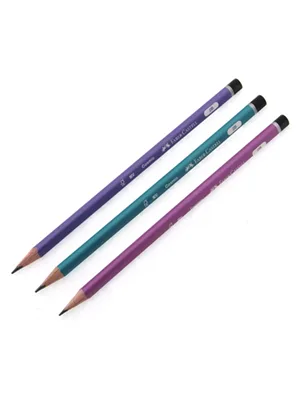 Faber Castell 2b Üçgen Kozmik Mercanlı Kurşun Kalem 5244000048