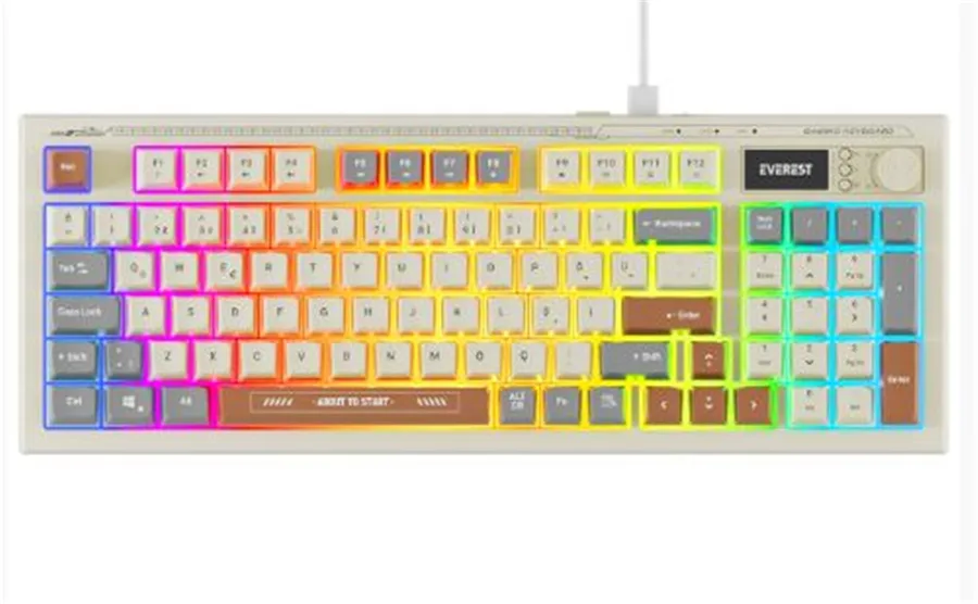 Everest Kb-79 Silent Pro Sessiz Rgb Işıklı Oyuncu Klavyesi