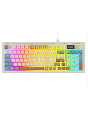 Everest Kb-79 Silent Pro Sessiz Rgb Işıklı Oyuncu Klavyesi