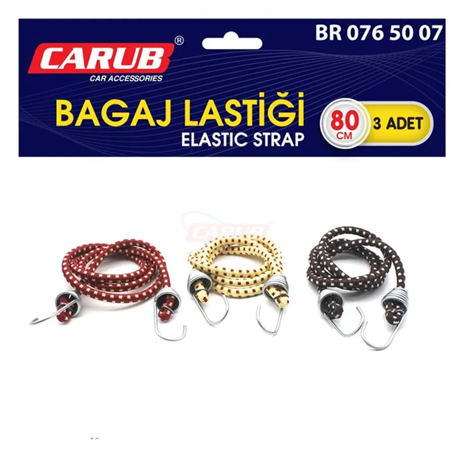 Carub 3lü 80cm Bagaj Lastiği