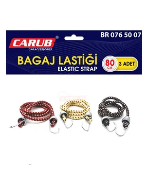Carub 3lü 80cm Bagaj Lastiği
