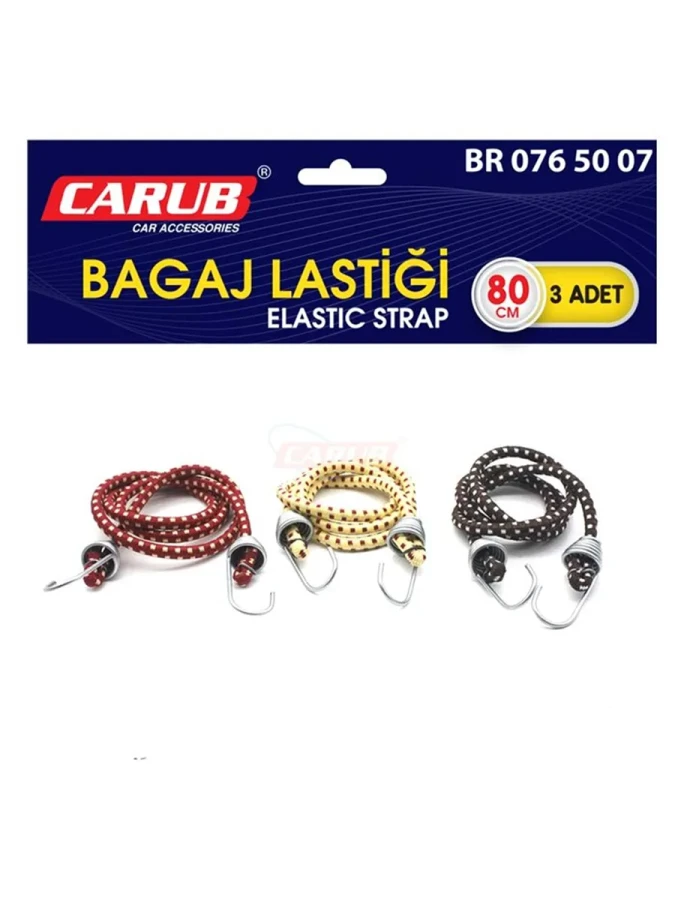 Carub 3lü 80cm Bagaj Lastiği