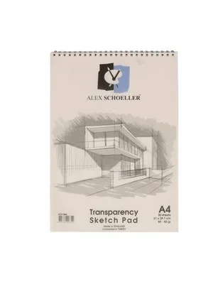 Schoellershammer A5 50\55 Gr Glama Spiralli Aydınger Çizim Defteri 30 Yp