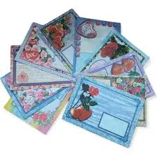 Svn 13x18 Cm Desenli Mektup Zarfı