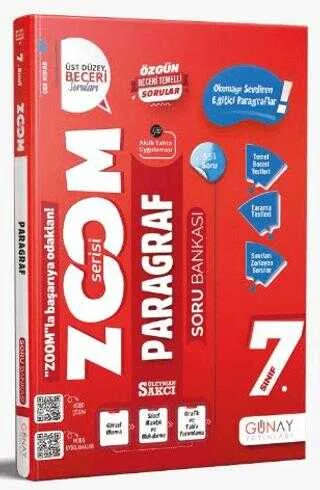 Günay Yay.- 7.sınıf Zoom Serisi Paragraf Soru Bankası 2526