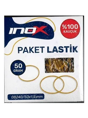 İnox Ambalaj Lastiği Kauçuk 50 Gr 50x1.5 Mm 08240