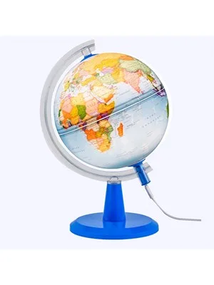 Gürbüz 20 Cm Işıklı Siyasi Modern Küre 48203