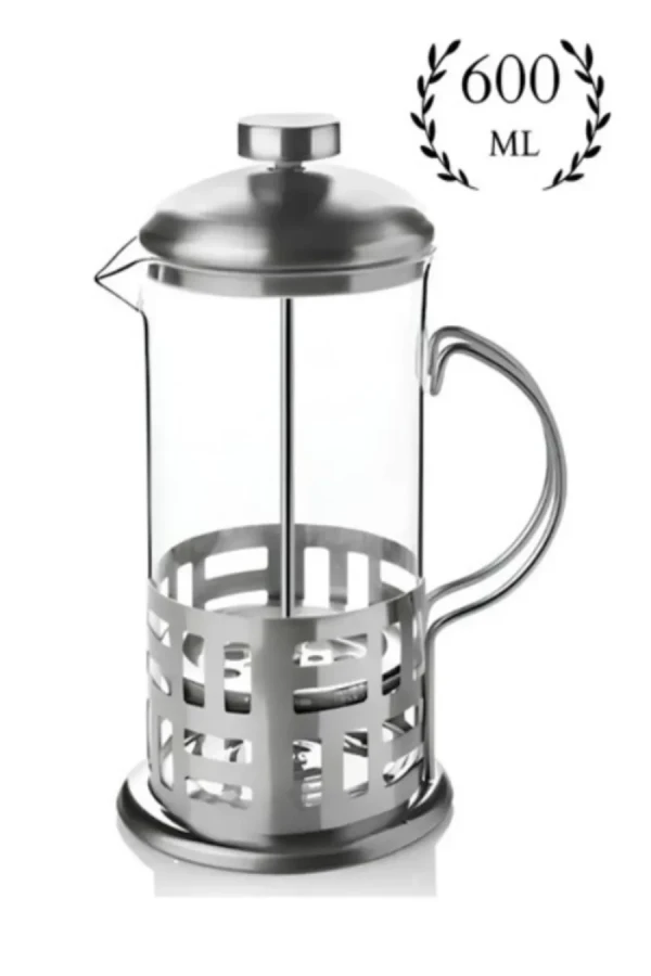 Yakut 600ml Metal Kulplu French Press