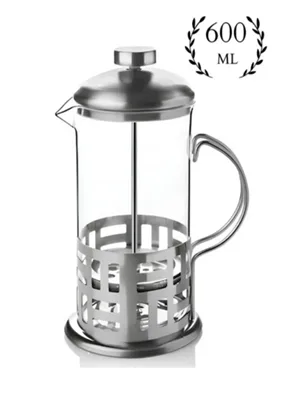 Yakut 600ml Metal Kulplu French Press