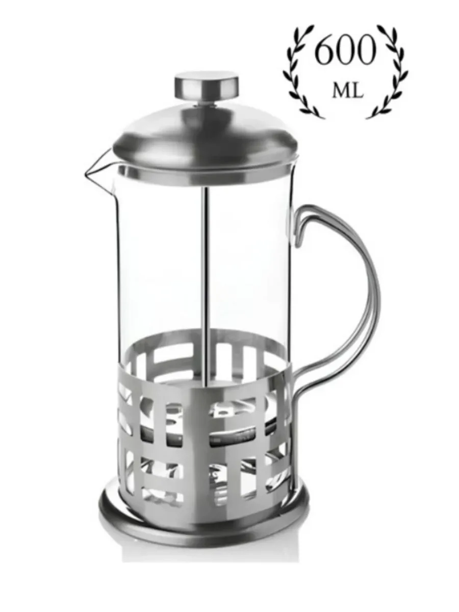 Yakut 600ml Metal Kulplu French Press