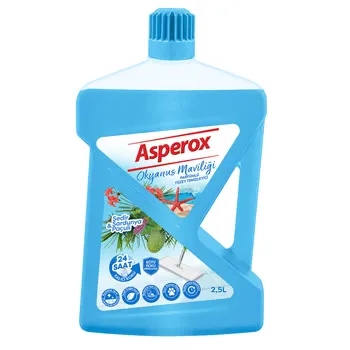 Asperox 2.5 Lt Parfümlü Yüzey Temizleyici Okyanus Maviliği Sedir&sardunya Paçuli
