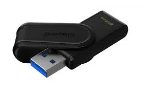 Kingston Dtxs-64 Gb Datatraveler Portable Usb 3.2 Gen1 Flash Bellek