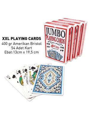 Star Jumbo Playing Cards Oyun Kağıdı