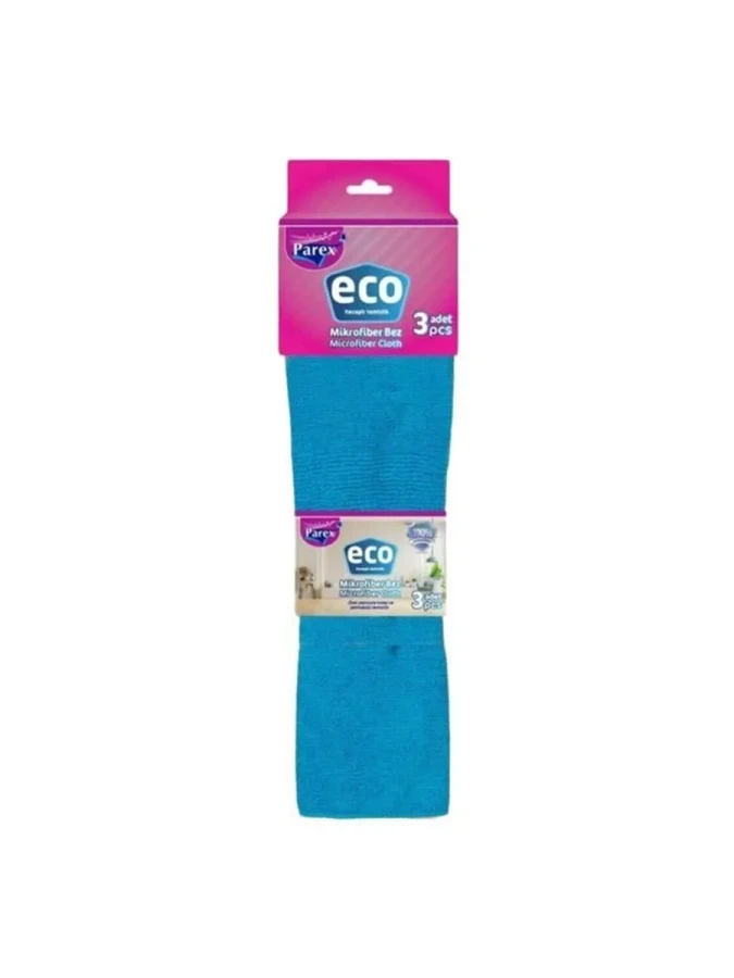 Parex Eco Mikrofiber Temizlik Bezi 3"lü Ort0103801