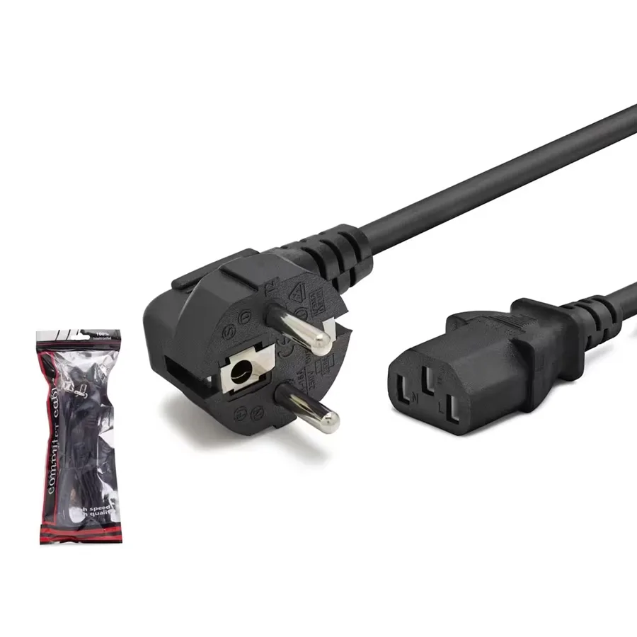 Hadron Hdx5529 1.5 Metre Pc Power Kablo Siyah