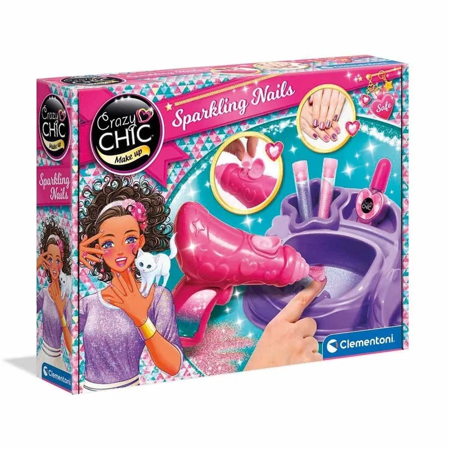 Clementoni Crazy Chic - Işıltılı Tırnaklar Cle-15179