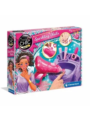 Clementoni Crazy Chic - Işıltılı Tırnaklar Cle-15179