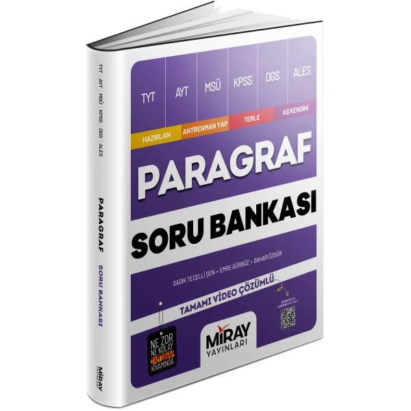 Miray Yay.-tyt Paragraf Soru Bankası 2526
