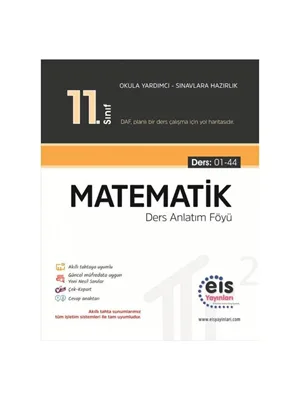 Eis Yay.-11.sınıf Matematik Ders Anlatım Föyü (daf) 2526