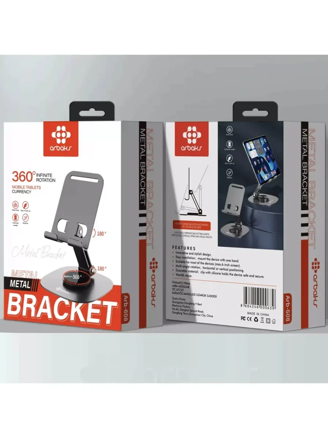 Arbaks Arb-608 Masaüstü Tablet Telefon Tutucu Stand