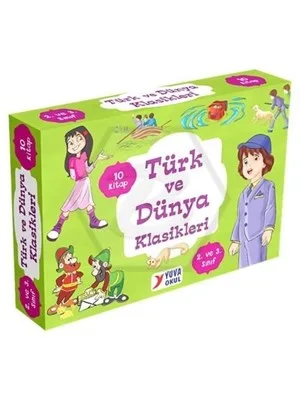 Türk ve Dünya Klasikleri 2. ve 3.sınıf 10 Kitap - Yuva Yayınları