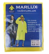Marlux Eva Kumaş Kapüşonlu Yağmurluk Muhtelif Renkler Mrc-881