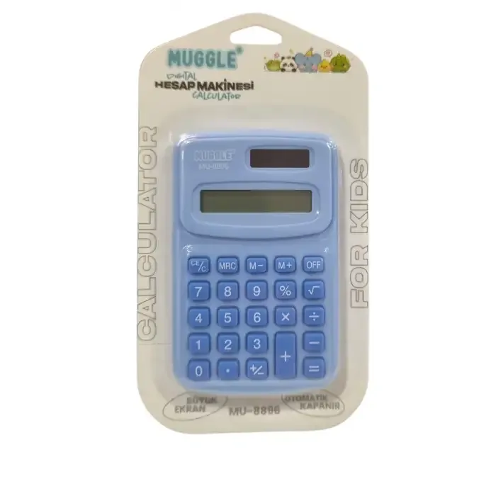 Muggle Dijital Mini Hesap Makinesi Mu-8896
