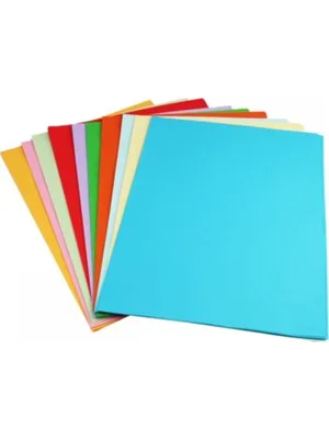 Mikro A4 80 Gr 5 Renk Fotokopi Kağıdı 100 Lü Neon Renkler Rfk-8065